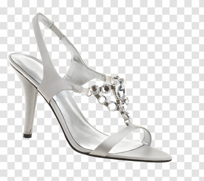 Robe Shoe High-heeled Footwear Sandal Fashion - Accessory - White Sandals Transparent PNG