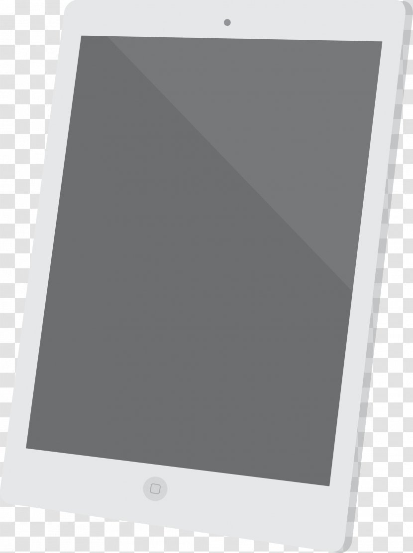 Computer Monitor Rectangle Multimedia - Technology - Vector Tablet Transparent PNG