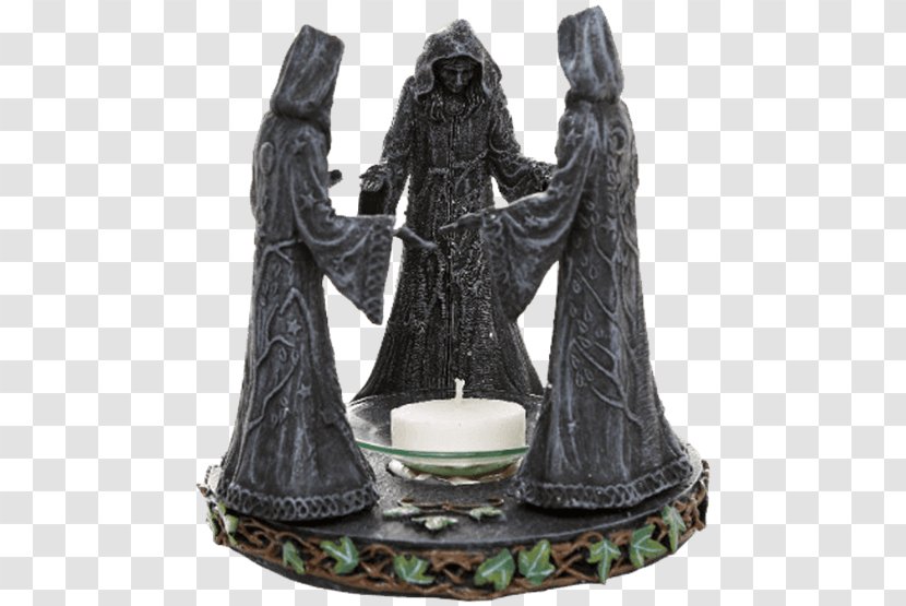 Triple Goddess Wicca Crone Statue - Sculpture Transparent PNG