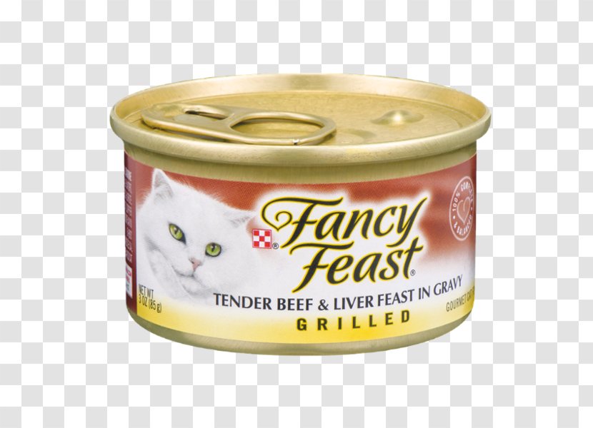 Cat Food Gravy Fancy Feast Gourmet Classic Wet Nestlé Purina PetCare Company - Meat Transparent PNG