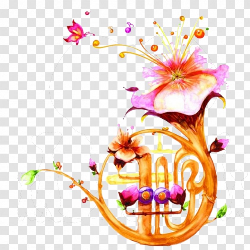 Saxophone Hand-colouring Of Photographs - Watercolor - Hand Colored Pattern Transparent PNG