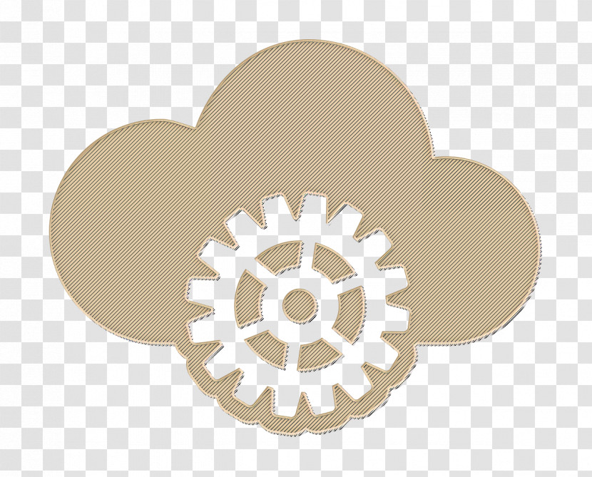 Cloud Icon Cog Icon Control Icon Transparent PNG