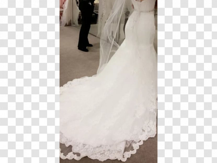Wedding Dress Gown Shoulder - Veil - White Transparent PNG
