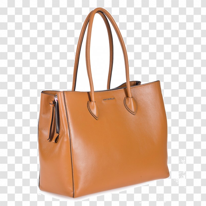 Tote Bag Leather Handbag Fashion - Caramel Color Transparent PNG