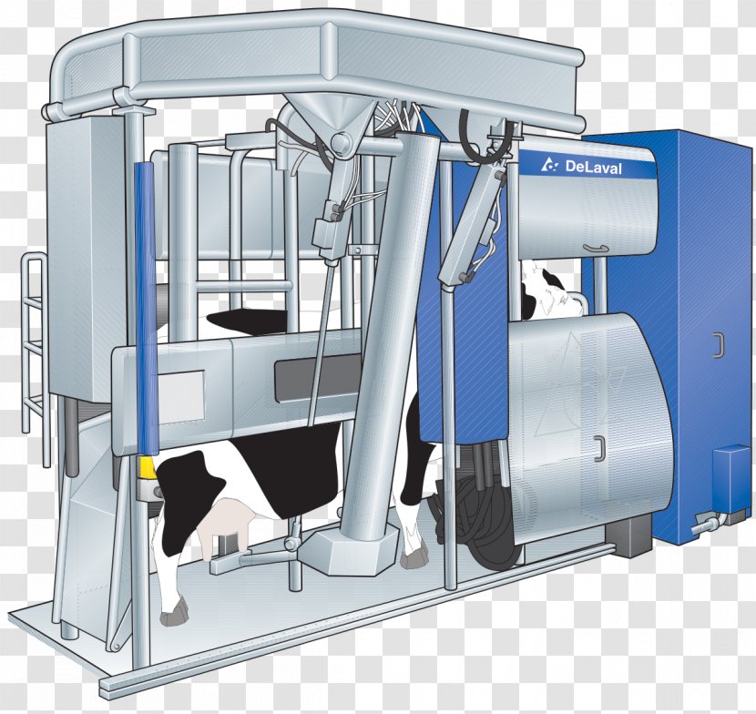 Automatic Milking Machine Cattle - Ultrahightemperature Processing - Milk Transparent PNG