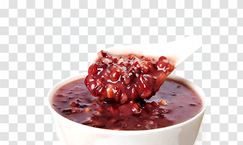 Rice Pudding Congee Milk Breakfast Instant - Glutinous - Delicious Nutritious Purple Transparent PNG
