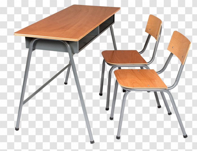 Table Carteira Escolar Furniture Chair School - Armrest Transparent PNG