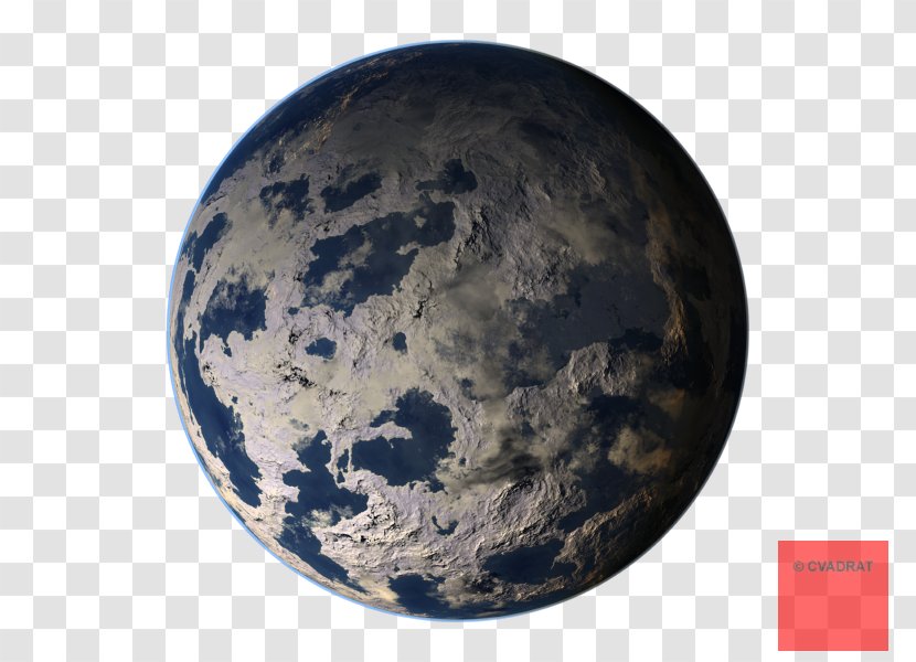 Earth Analog Ice Planet - Planets Transparent PNG
