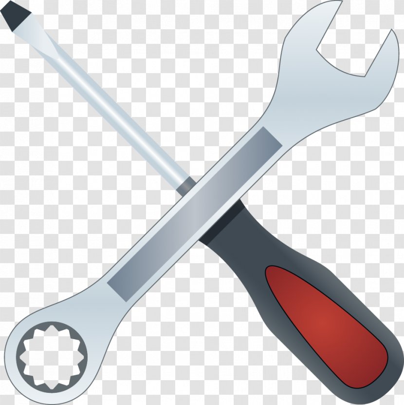 Tool Wrench - Screwdriver - Cartoon Transparent PNG