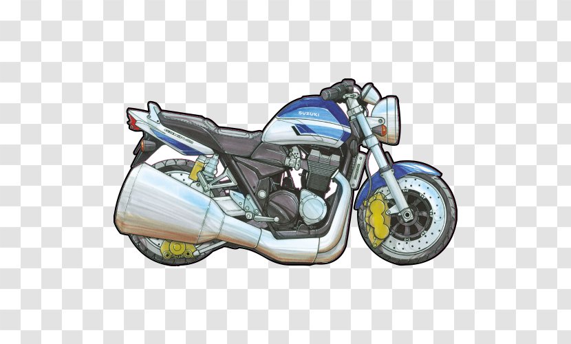 Car Suzuki GSX1400 Exhaust System Motorcycle - Tuning Transparent PNG