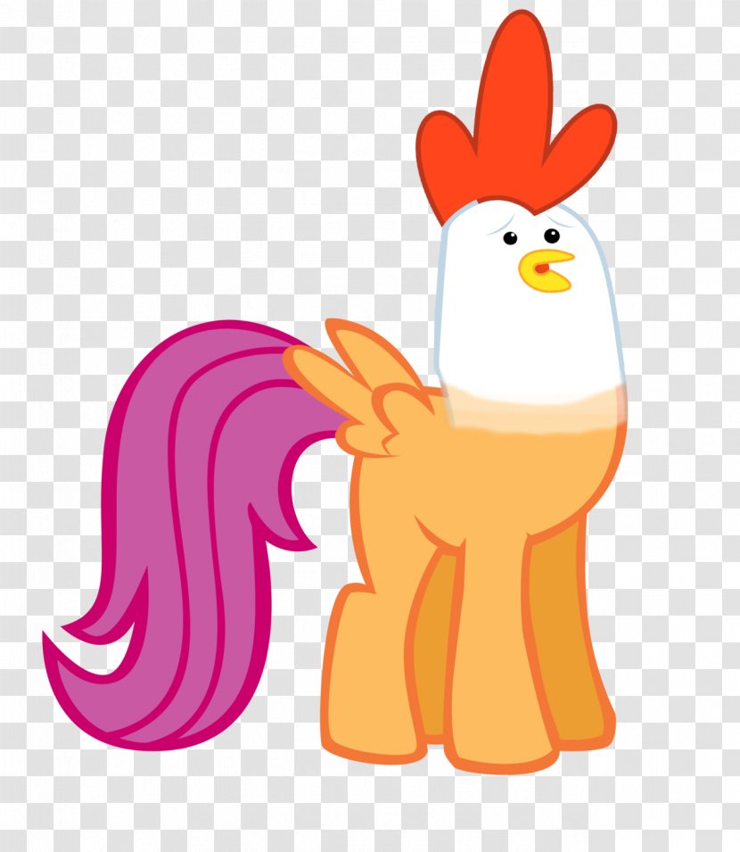 Rainbow Dash Scootaloo Pinkie Pie Rarity Twilight Sparkle - Beak - Rooster Head Transparent PNG