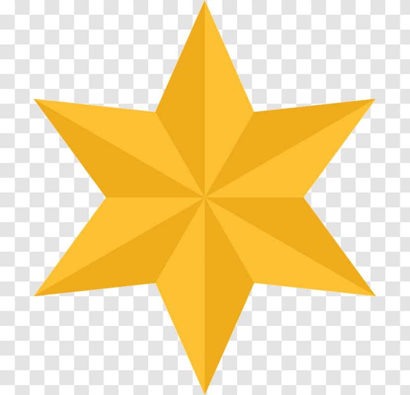 The Magen David Star Of Yellow Badge Hexagram Jewish People - Culture - Symbol Transparent PNG