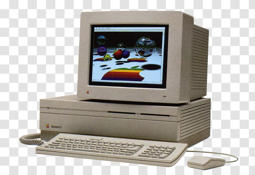 Macintosh II Apple Portable Computer - Classic Ii Transparent PNG
