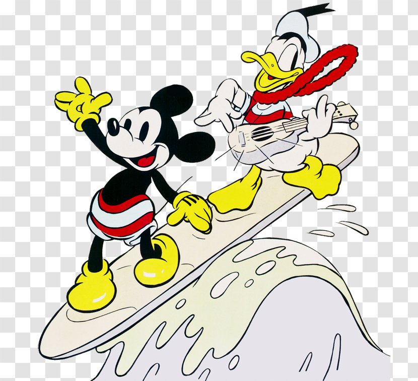 Mickey Mouse Minnie Aku Ankka Goofy T-shirt - Plane Crazy - Black And White Transparent PNG
