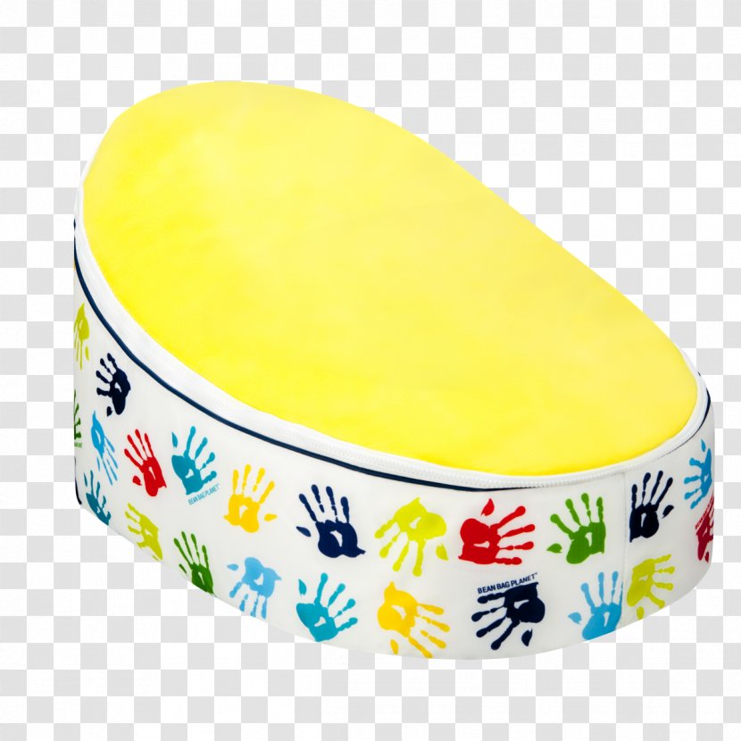 Bean Bag Chairs Yellow Hand - Infant Transparent PNG