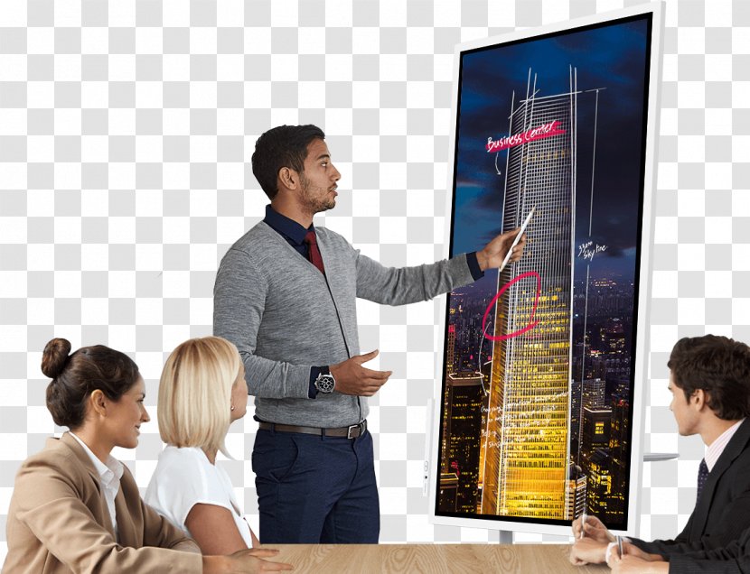 Samsung 55IN Flip ALL-IN-ONE Interactivity Chart Presentation - Creative Annotation Transparent PNG