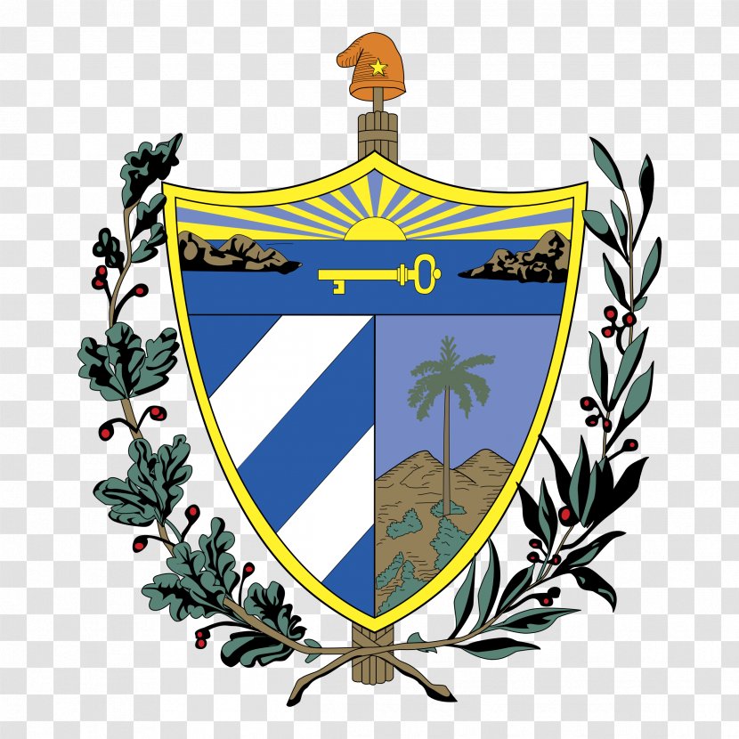 Coat Of Arms Cuba Vector Graphics Image - Flag - Libre Transparent PNG