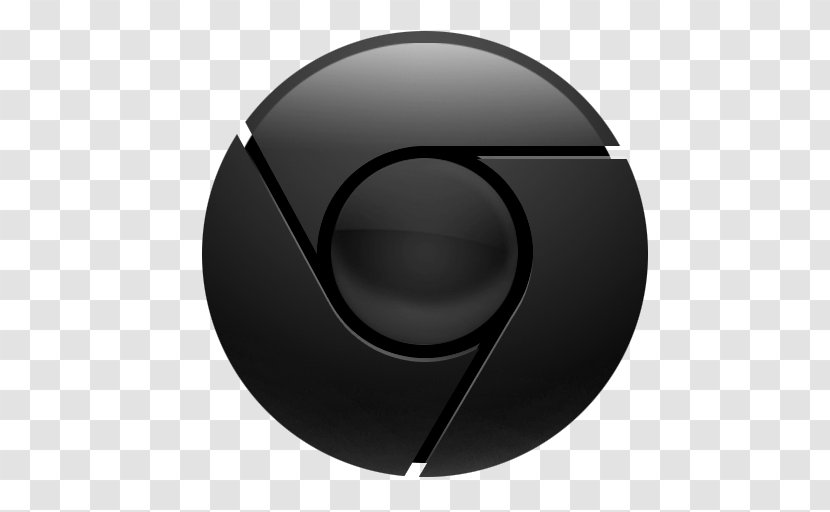 Google Chrome Web Browser - White - Black And Transparent PNG