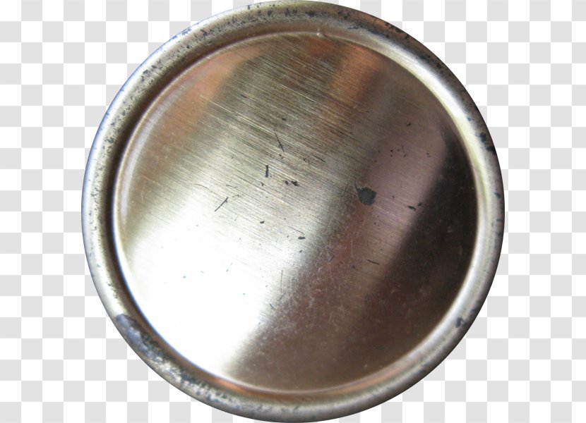 Silver Copper - Button Material Transparent PNG