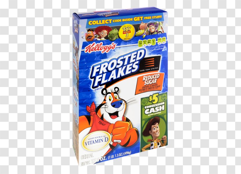 Breakfast Cereal Frosted Flakes Kellogg's Sugar - Food Processing Transparent PNG