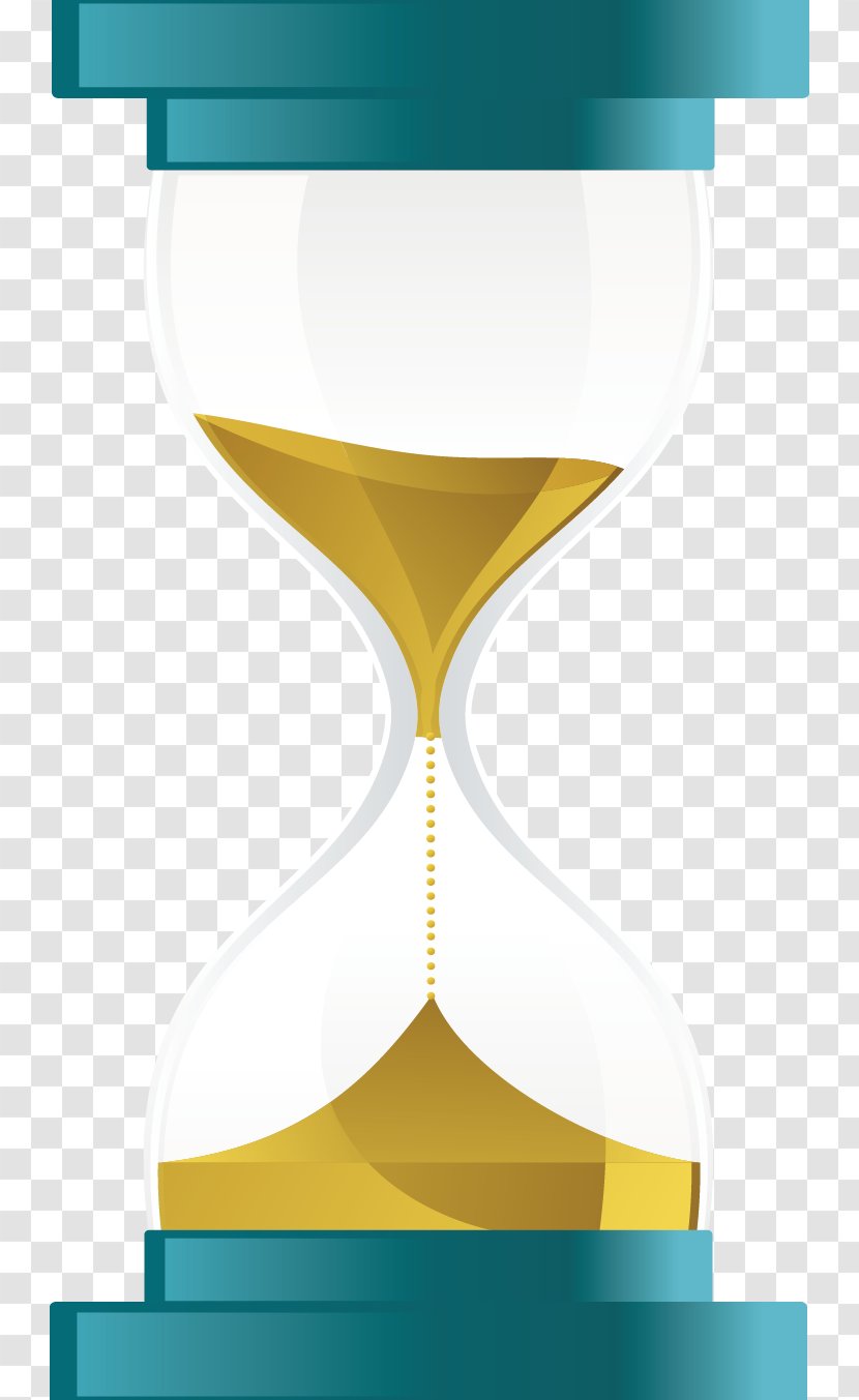 Hourglass Icon - Time - Golden Transparent PNG