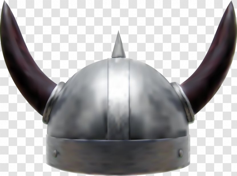 Viking Age Horned Helmet Combat - Personal Protective Equipment - Vikings Transparent PNG