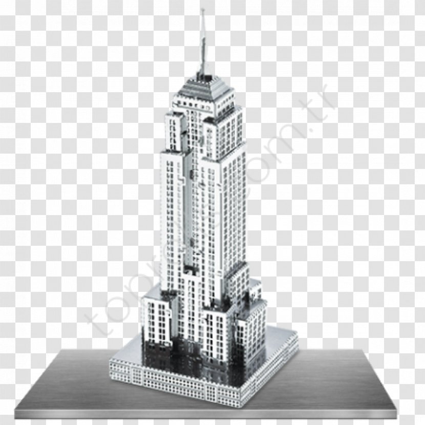 Empire State Building Chrysler Citigroup Center Metal - New York City Transparent PNG