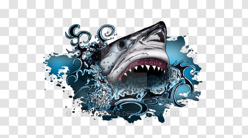 Shark Attack Graphic Design Fish - Automotive Transparent PNG