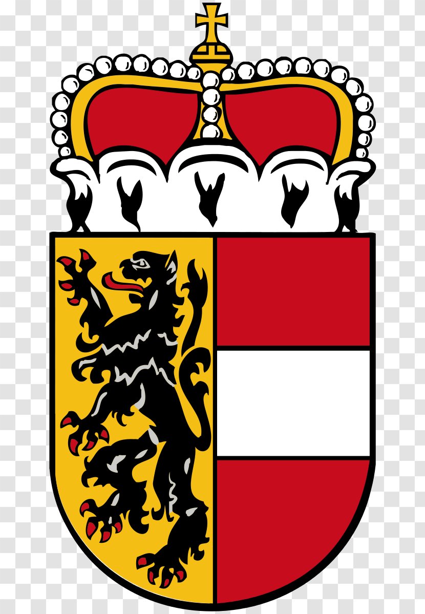 Duchy Of Salzburg Coat Arms Austria Salzburger Wappen - Art Transparent PNG
