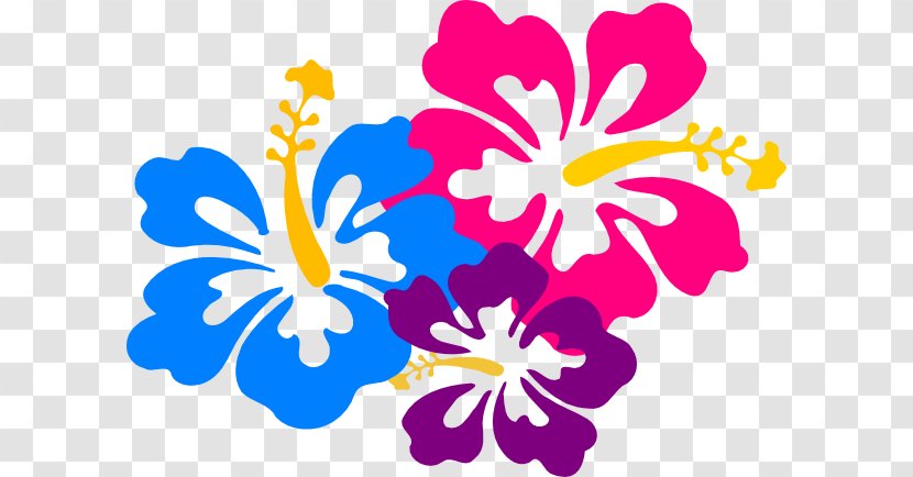 Clip Art Hawaii Flower Image Drawing - Mallow Family - Meg Graphic Transparent PNG