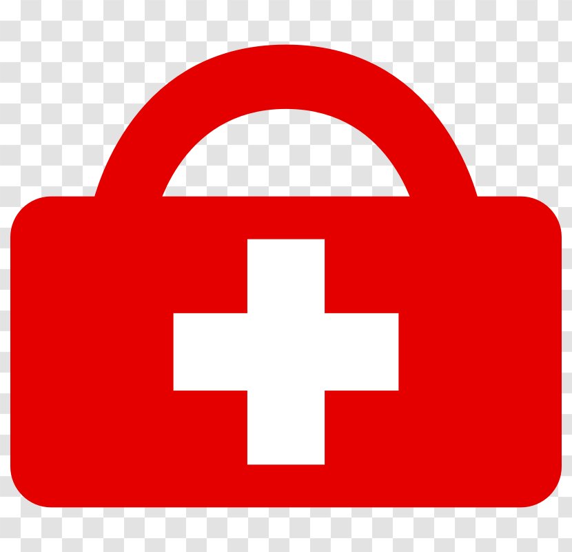 First Aid Supplies Kits Symbol Sign Clip Art - Can Stock Photo - Cross Transparent PNG