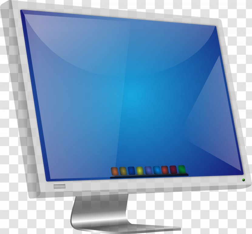 Laptop Computer Monitors Clip Art - Handshaking - Monitor Transparent PNG