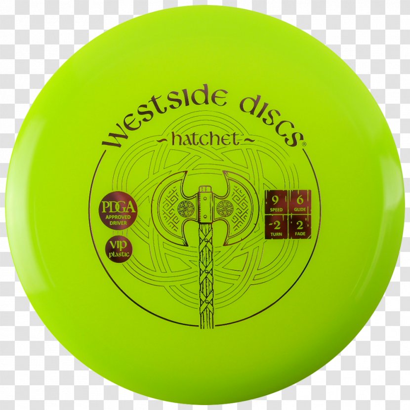 Disc Golf Putter Westside Discs VIP Hatchet Wood - Fairway Shot Transparent PNG