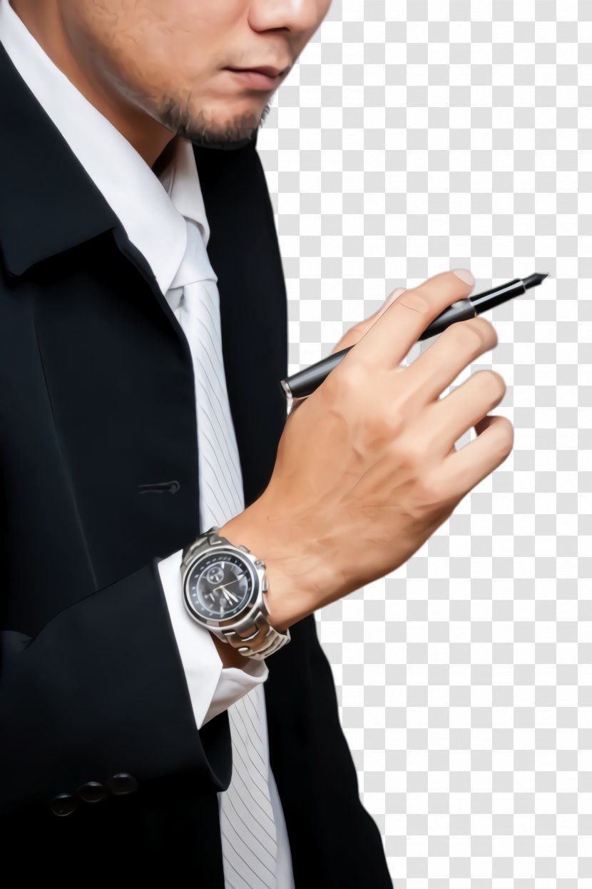 Businessperson Suit Formal Wear Hand White-collar Worker - Finger - Gentleman Transparent PNG