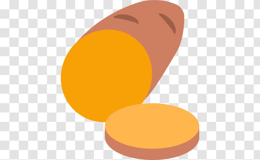 Baked Potato Emoji Roasted Sweet - Yellow Transparent PNG