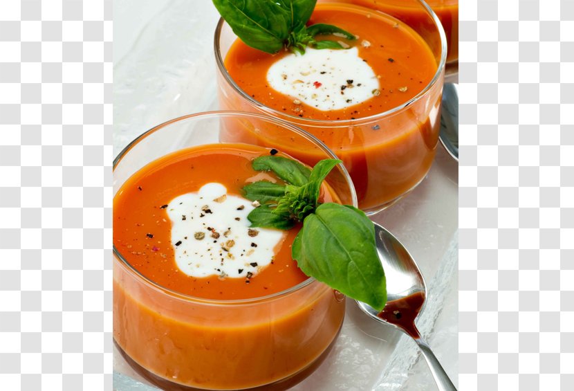 Tomato Soup Gazpacho Lentil Ezogelin Bisque - Dip Transparent PNG