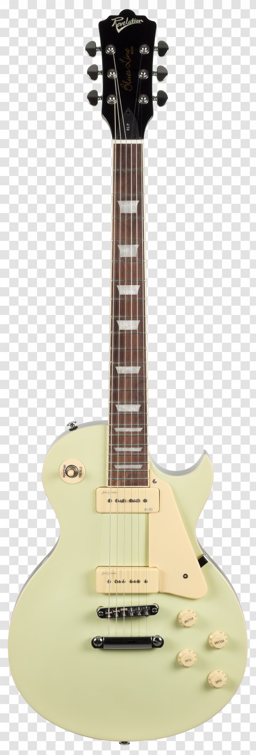 Acoustic-electric Guitar Gibson Les Paul Custom Acoustic - Flower Transparent PNG
