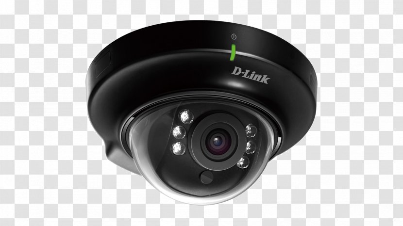 Fisheye Lens HD Dome Network Camera DCS-6004L IP Closed-circuit Television - Surveillance Transparent PNG