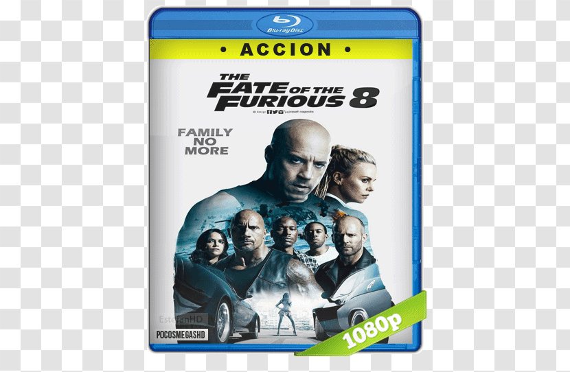 Jason Statham Fast & Furious 8 The And Film Poster - Back To Future Transparent PNG