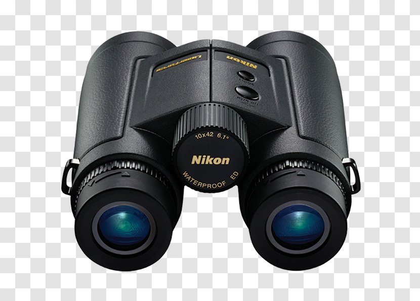 Binoculars Range Finders Laser Rangefinder Nikon - Telescopic Sight Transparent PNG