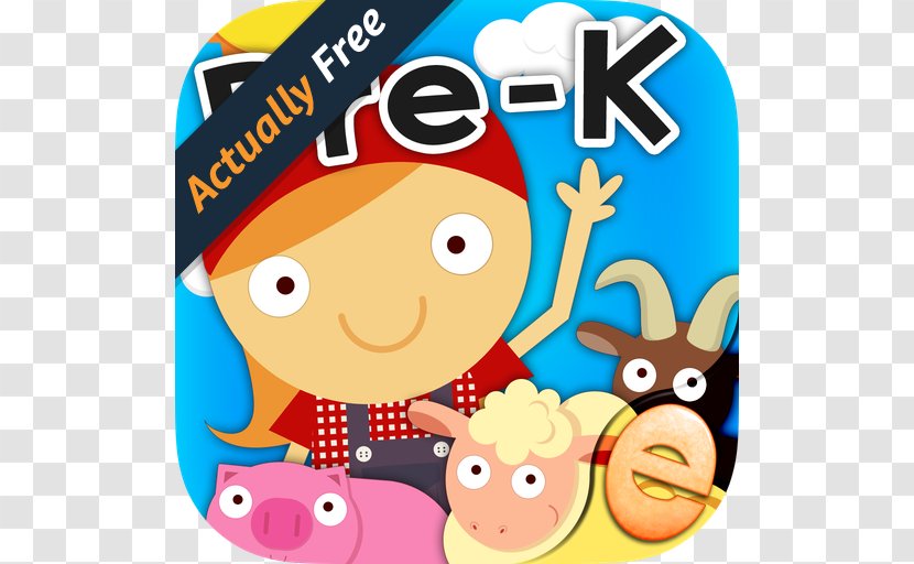Animal Math Games For Kids In Pre-K & Kindergarten Preschool App Pre- K Pre-kindergarten Transparent PNG