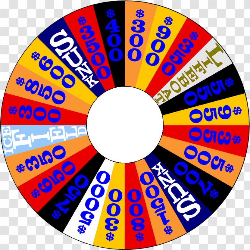 Spinner Wheel Of Fortune Deluxe Game Show Car Transparent PNG