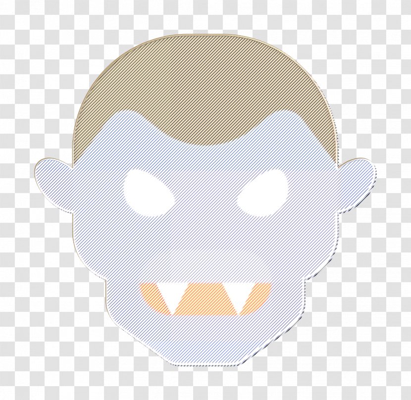 Dracula Icon Ghoul Helloween - Mouth - Facial Hair Fictional Character Transparent PNG