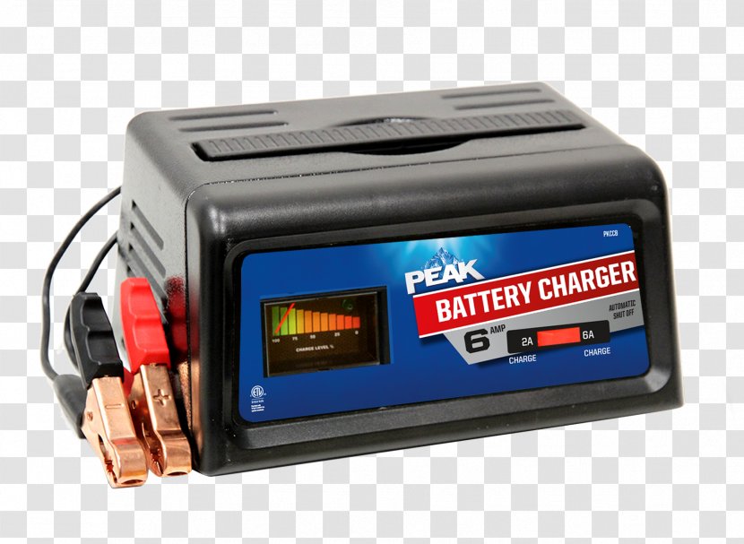 Battery Charger Trickle Charging Ampere Volt - Automotive Transparent PNG