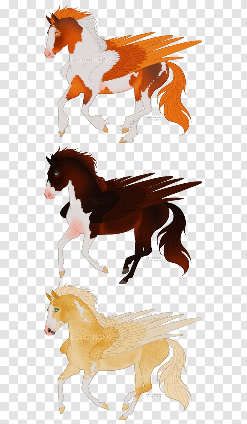 Mustang Stallion Clip Art Illustration Dog - Legendary Creature - Palomino Pegasus Transparent PNG