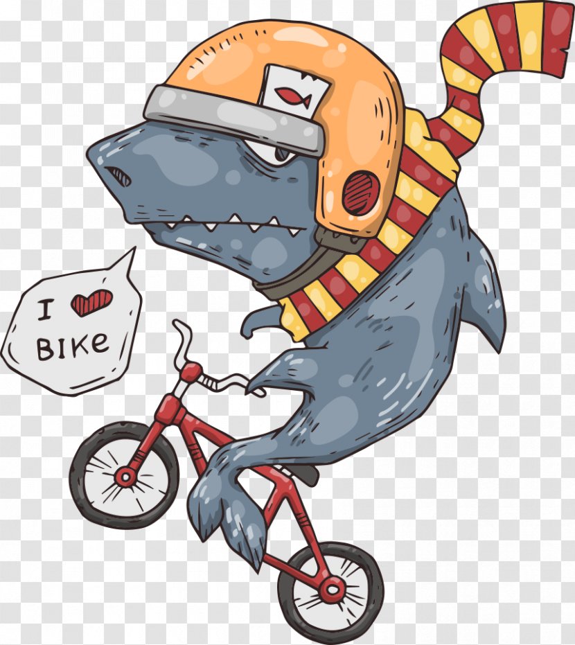 Euclidean Vector - Headgear - Cycling Whale Transparent PNG