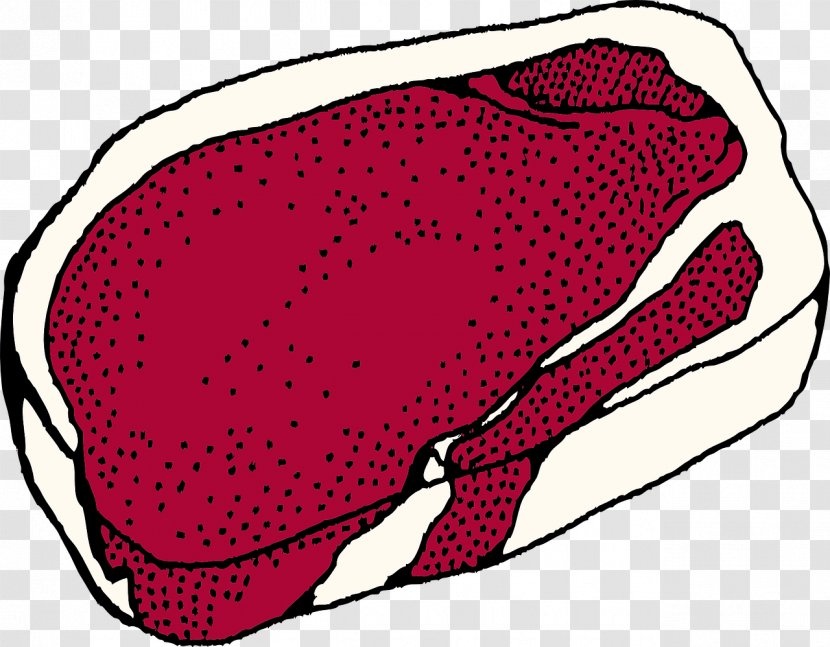 Beefsteak Meat Clip Art - Red - Fresh Transparent PNG