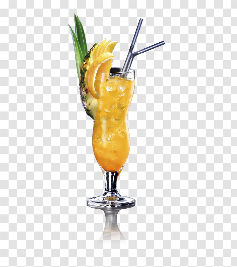 Non-alcoholic Mixed Drink Mai Tai Cocktail Garnish Piña Colada Sea Breeze - Frame Transparent PNG