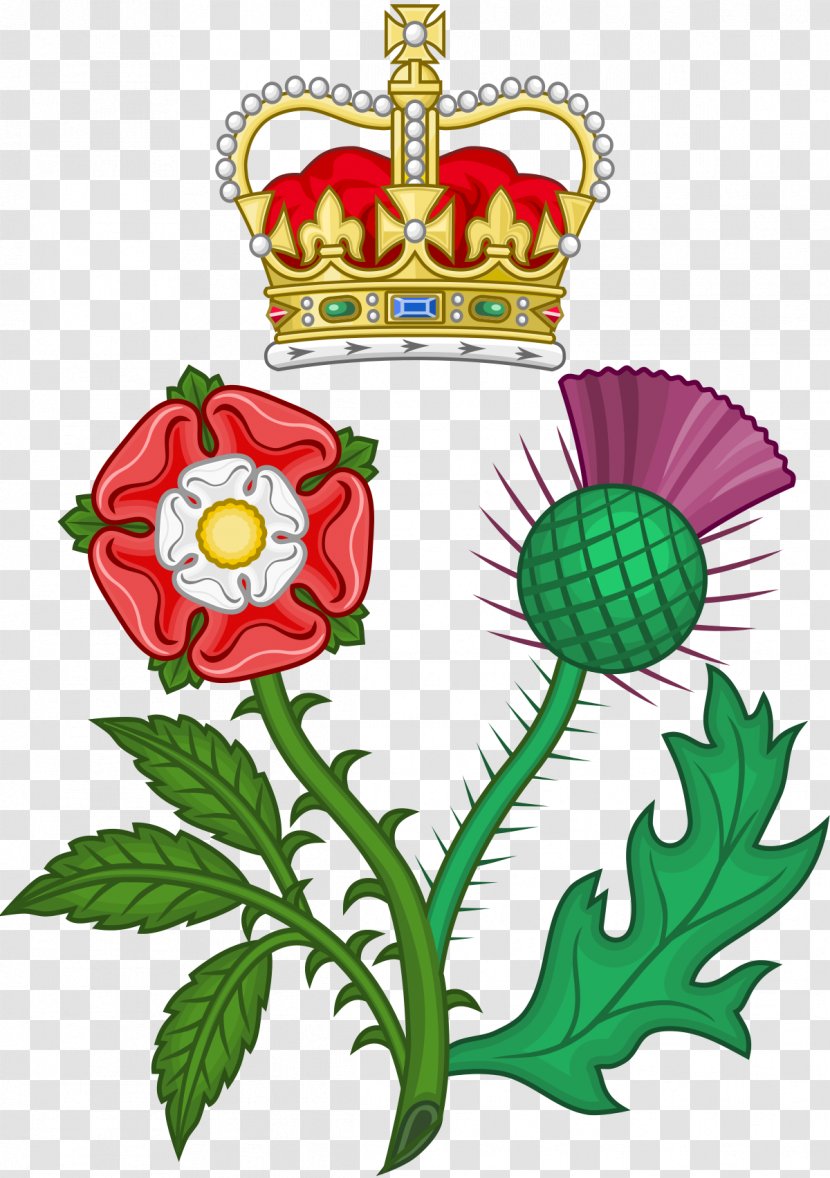 Royal Badges Of England Tudor Rose House - Flowering Plant Transparent PNG