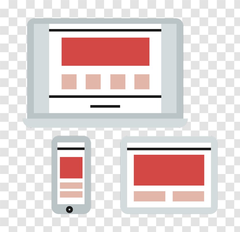 Responsive Web Design Vector Graphics Page - User Experience Transparent PNG